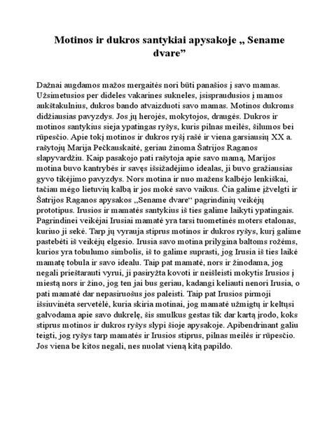 Dukters ir motinos santykiai