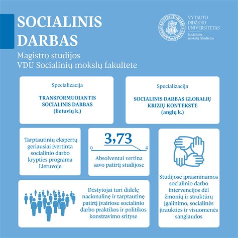 Socialinių paslaugų rūšių infografikas