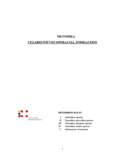 Cezario pjūvio pooperacinių komplikacijų schema