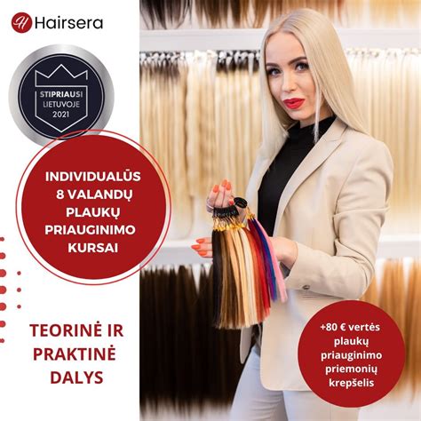 Plaukų priauginimo procesas