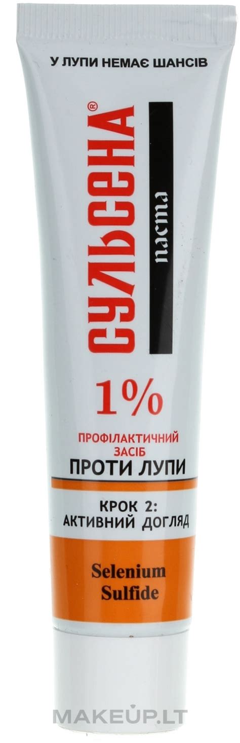 Sulsena produkto naudojimo iliustracija