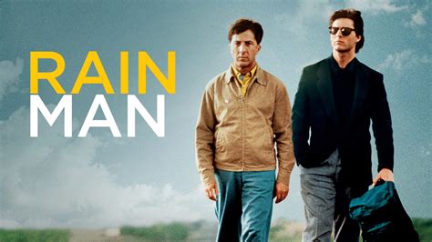 Dastinas Hofmanas ir Tomas Kruzas filme 