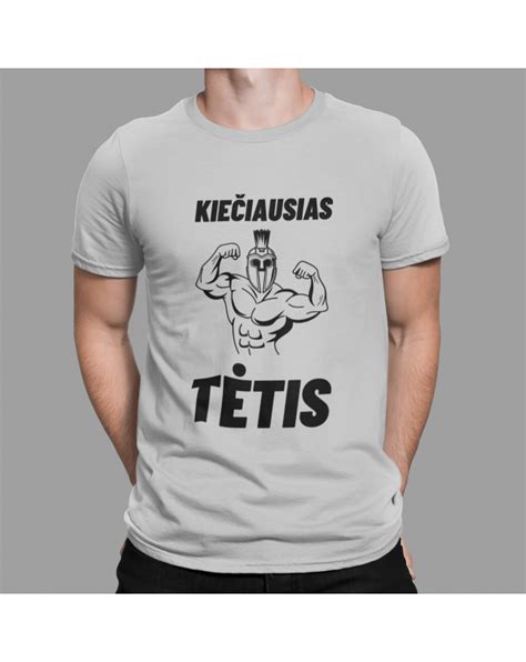 Vyro marškinėliai su užrašu