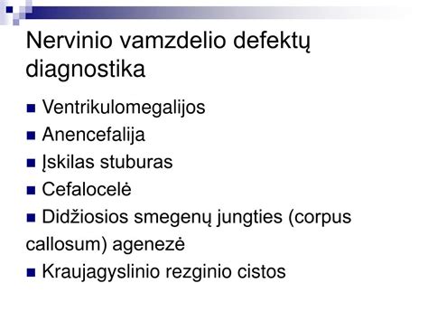 Nervinio vamzdelio vystymasis vaisiui