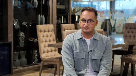 Orijus Gasanovas laidos filmavimo metu