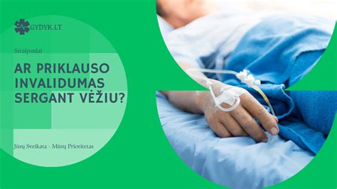 palaikymo svarba artimiesiems sergant vėžiu