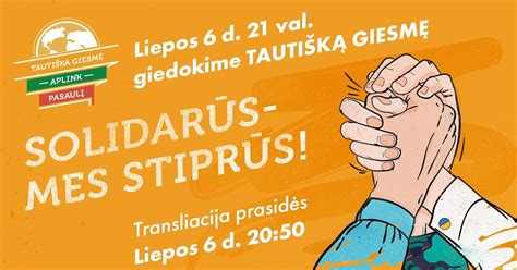Pasaulio lietuviai, giedantys Tautišką giesmę
