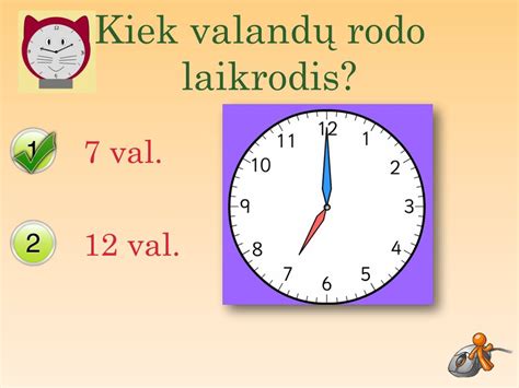 Laikrodis, rodantis pasikartojančius skaičius