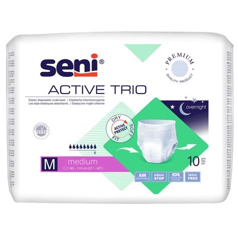 Seni Active sauskelnės-kelnaitės ant manekeno