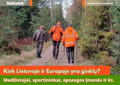 Medžiotojų bendruomenės Lietuvoje ir Europoje