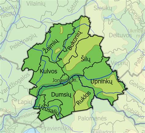Žemėlapis: Jonavos rajono savivaldybė