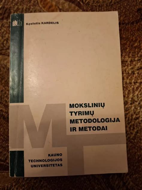Mokslinių tyrimų eiga ir rezultatai