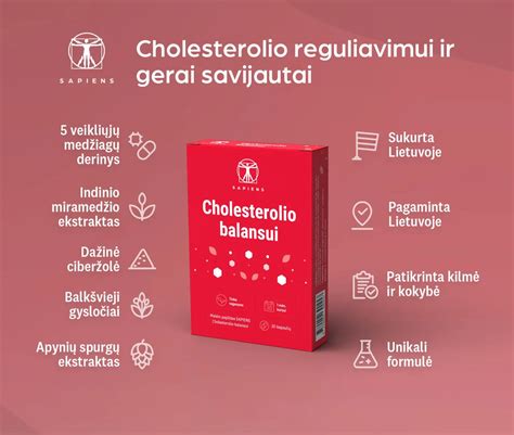 cholesterolio balanso schema mityboje