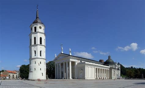 Istorinė Vilniaus Katedros iliustracija