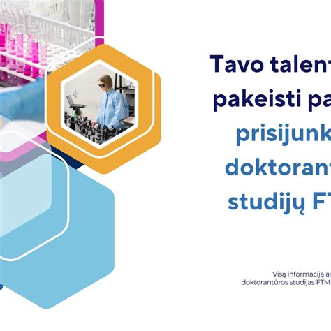 Doktorantūros studijų diagrama