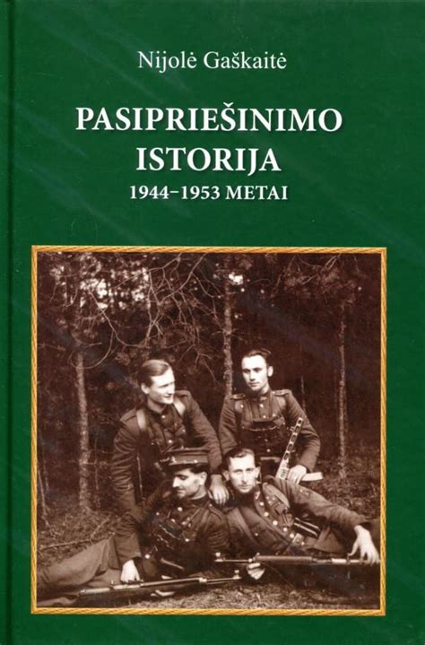 Pasipriešinimo judėjimo istorija Lietuvoje