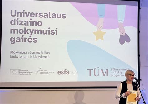 schema apie universalaus dizaino pritaikymą klasėje