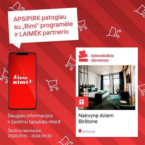 Išmanusis telefonas su Rimi programėle ir lojalumo akcijomis