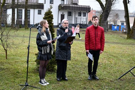 Mokinių veikla minint iškilios asmenybės gimimo metines