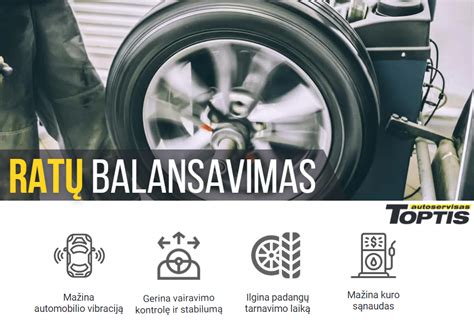 Rato balansavimas autoservise