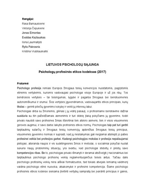 Psichologų registro schema