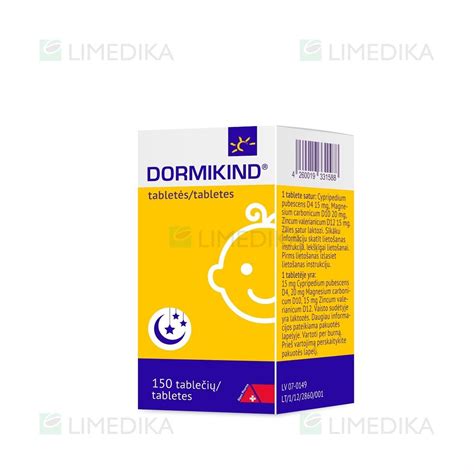 Dormikind vaisto pakuotė