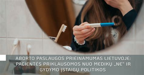 Nėštumo nutraukimo paslaugų prieinamumas