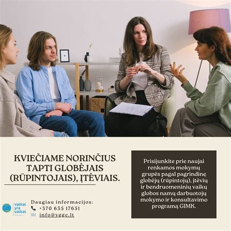 Globos centras: konsultacijos ir mokymai