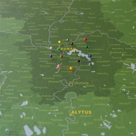 Mapa Vokietijos su didžiaisiais miestais