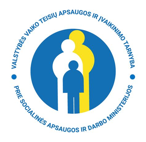 Vaiko teisių apsaugos logotipas arba simbolika