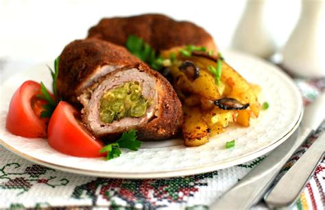 Įvairūs zrazai su įdarais