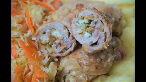 Tradiciniai zrazai su įdaru