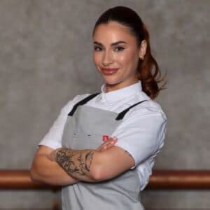 Chef Natalia kavinėje 