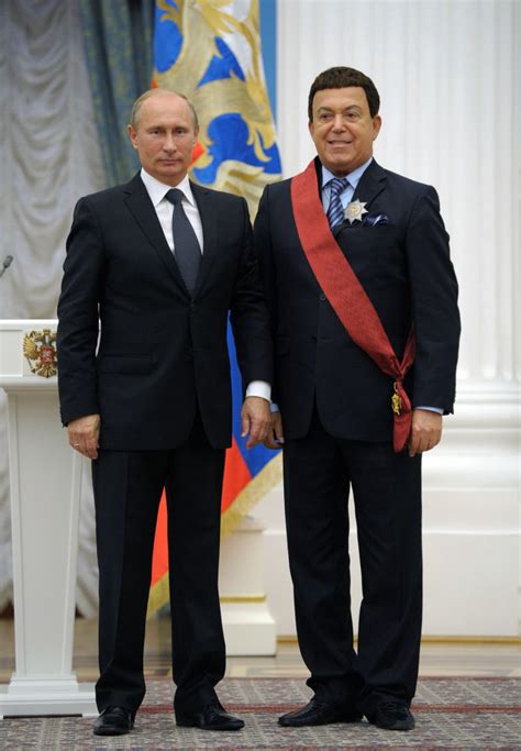 Vladimiras Putinas ir Josifas Kobzonas