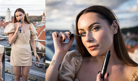 Simona Nainė renginio metu