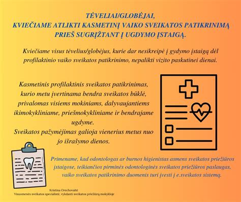 Sveikatos patikrinimo svarba ir prevencija