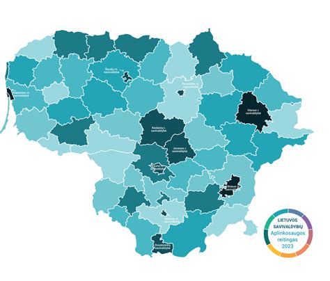 Lietuvos žemėlapis, pažymėtos savivaldybės, kuriose trūksta nėštumo nutraukimo paslaugų