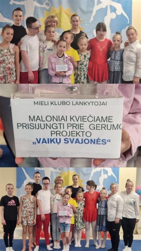 vaikų svajonių projekto dalyviai