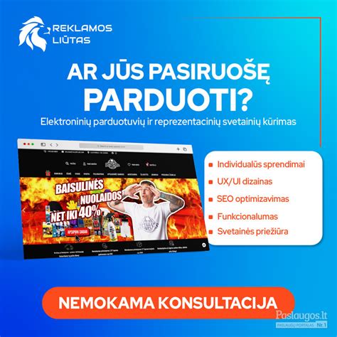 Meninės reklamos pavyzdys