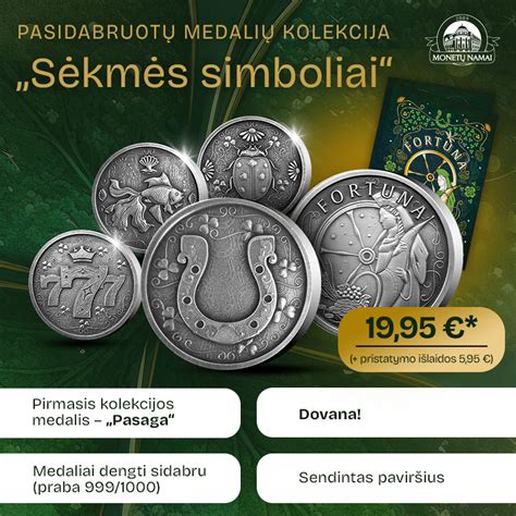 Senovinės talismano ir sėkmės simbolių kolekcija