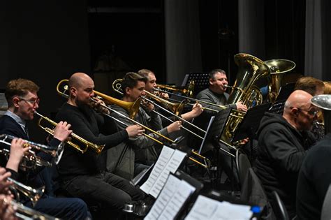 Dirigentas Markus Huberis repeticijos metu
