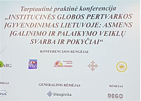 Institucinės globos pertvarkos schema