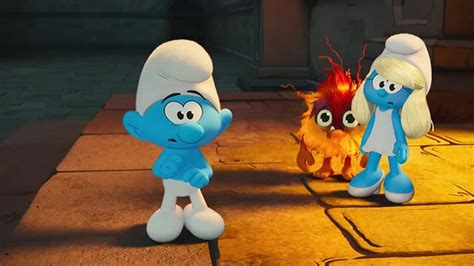 Smurfų kaimelis miške ir Gargamelis