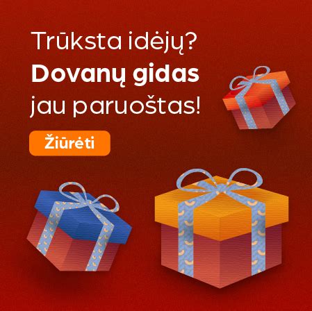 Dovanų idėjų paieška internete