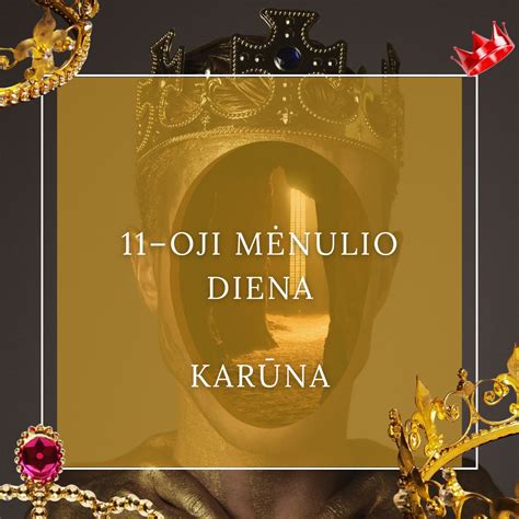karališka karūna ir gegužės mėnesio simboliai