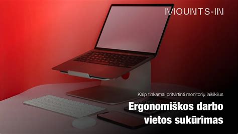 Saugios ir ergonomiškos darbo vietos pavyzdys
