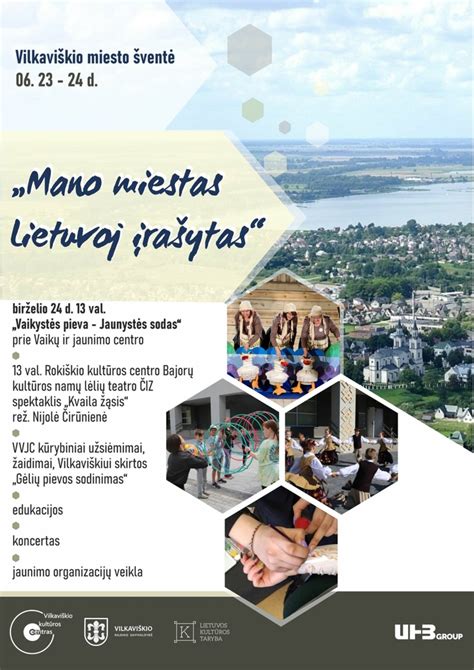 Vilkaviškio miesto panoramos vaizdas