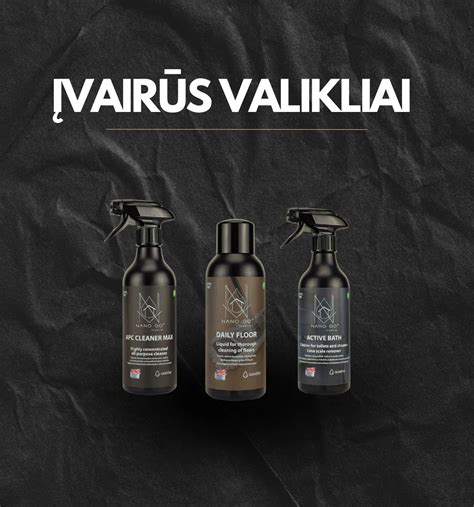 Įvairūs suaugusiųjų priežiūros produktai