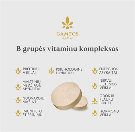 B grupės vitaminų reikšmė nervų sistemai