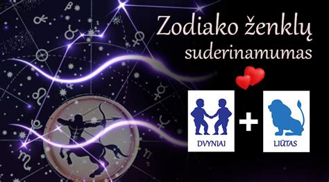 zodiako ženklų suderinamumas